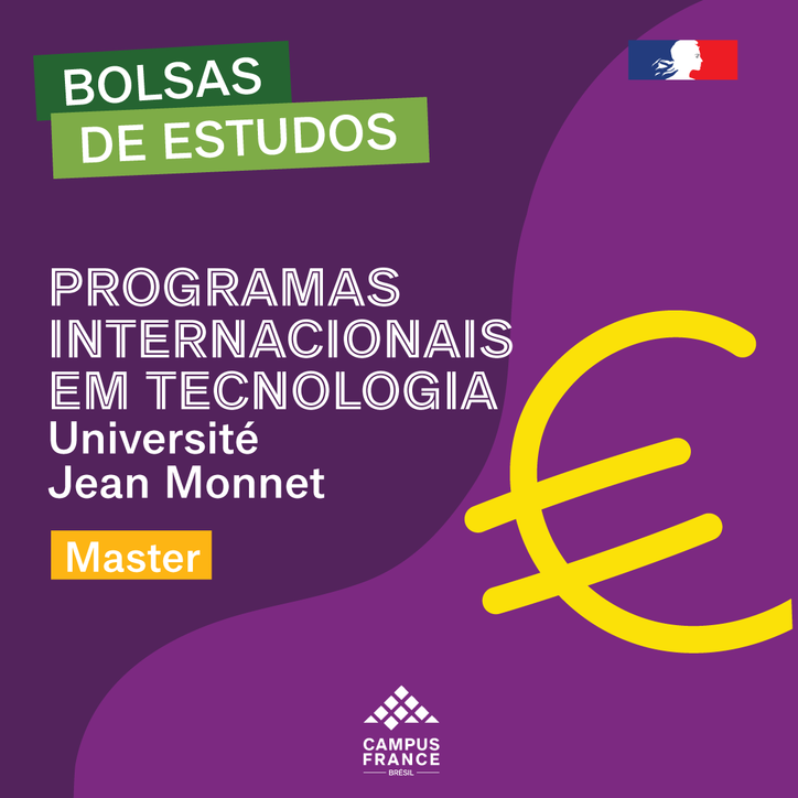 Bolsas e Masters Internacionais na Université Jean Monnet